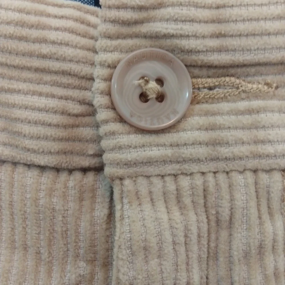 Nautica Tan Cotton Dansforth Corduroy Pants 38 - 30